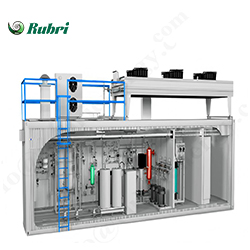 500Nm³/h 2500KW alkalisches Wasserelektrolyse-Wasserstoff-Produktionssystem
