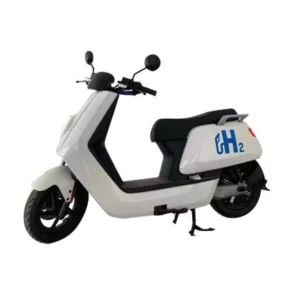 Fahrrad/Roller mit Wasserstoff-Brennstoffzelle