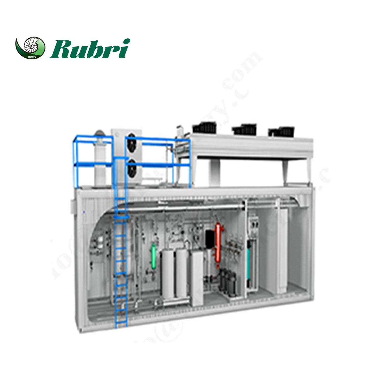 500Nm³/h 2500KW alkalisches Wasserelektrolyse-Wasserstoff-Produktionssystem