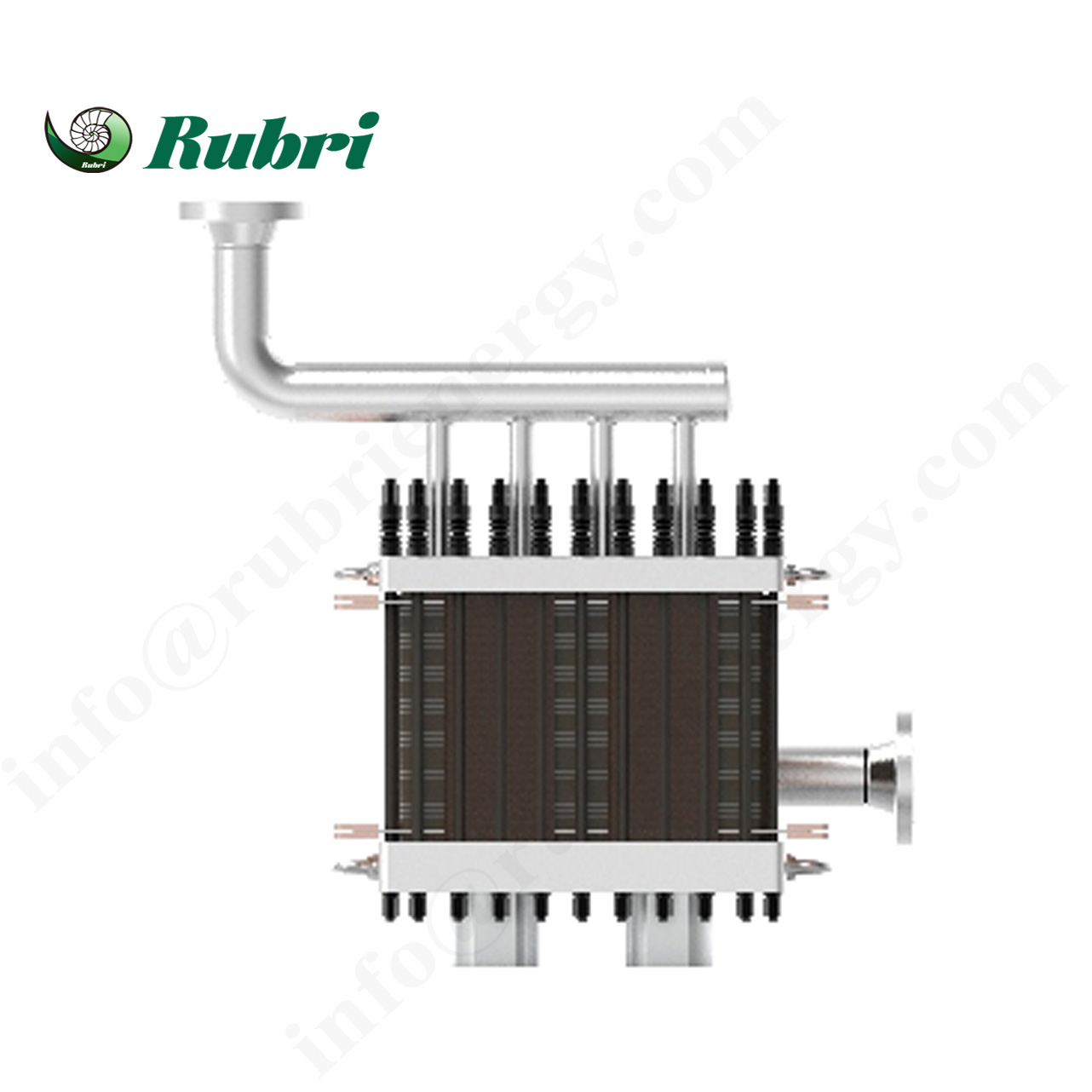 5Nm³/h 25KW PEM-Wasserelektrolyseur-Wasserstoff-Produktionsanlage