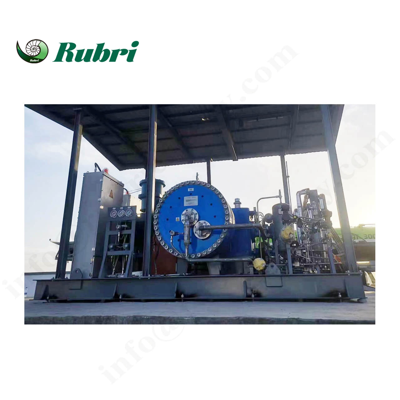 1000 Nm3/h Wasserstoffkompressor mit mittlerem Durchfluss