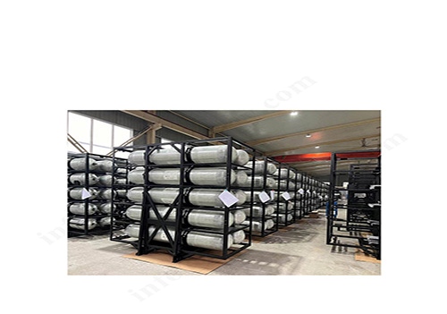 Chinas erster Wasserstofftankcontainer vom Typ IV in Zylinderform hat erfolgreich die Produktion abgeschlossen.